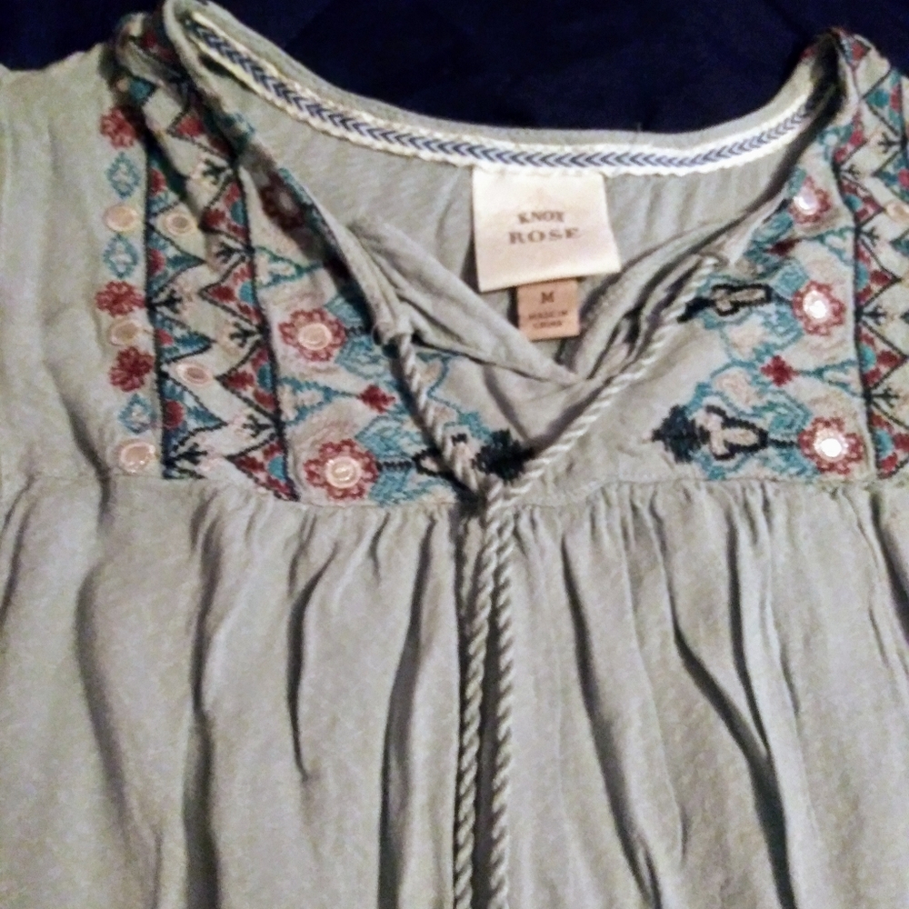 Aztec hippie shirt
